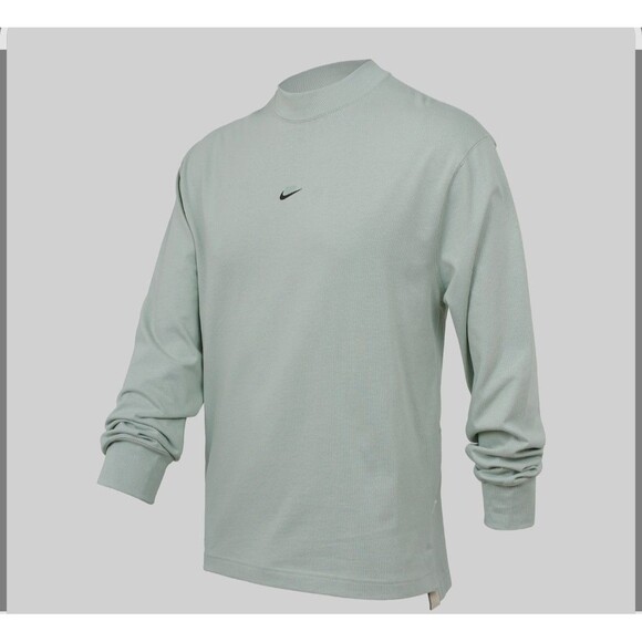 Nike Other - NEW Nike Sportswear Style Essentials Mock-Neck Long Sleeves Shirt Men's XL Green